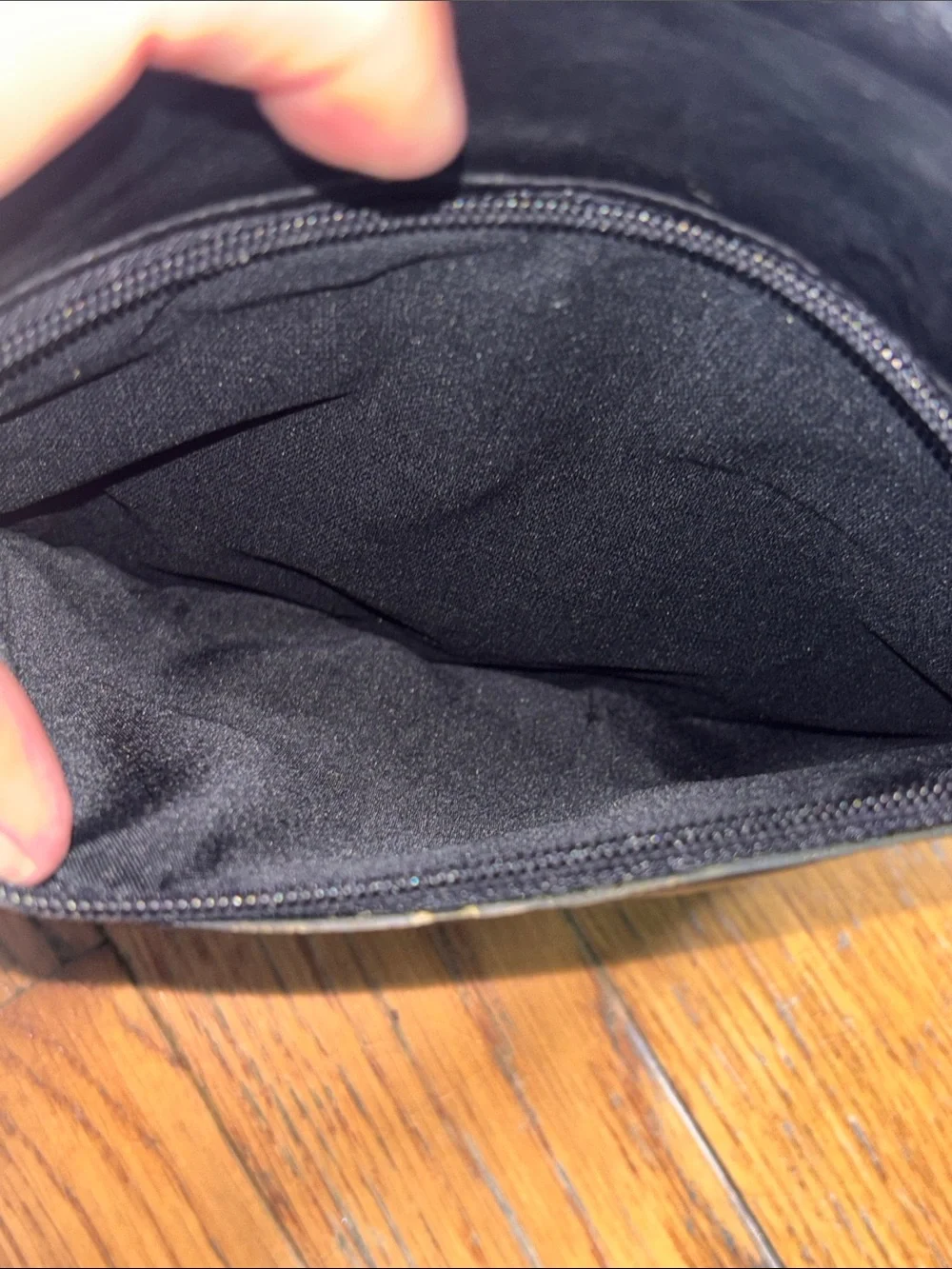 Marshall Black Leather Messenger Crossbody Bag for Men